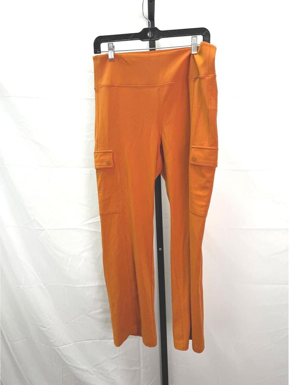 Athleta Women's Orange Activewear Cargo Pants Size L/P